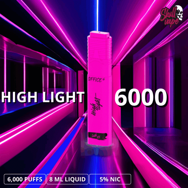 High Light 6,000 puffs