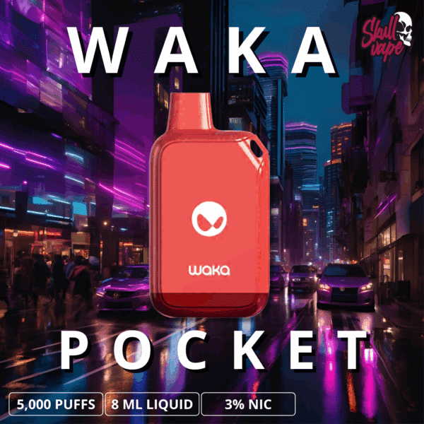 Waka Pocket 5000 || 5,000 Puffs